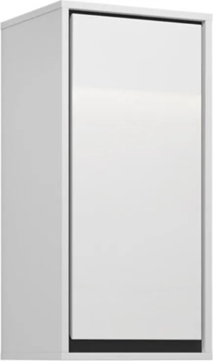 Dulap lemn masiv baie Irvella, 35 × 72 × 30 cm - Crem