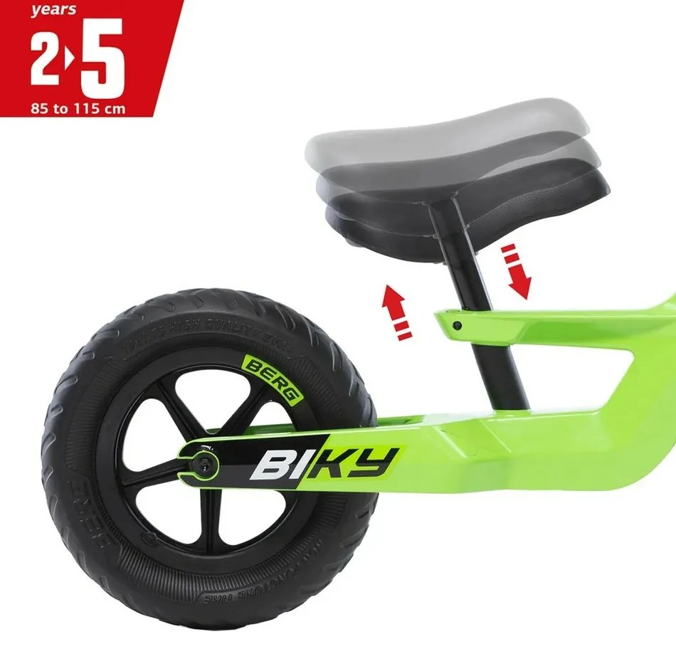 BERG Biky Mini Scooter, verde