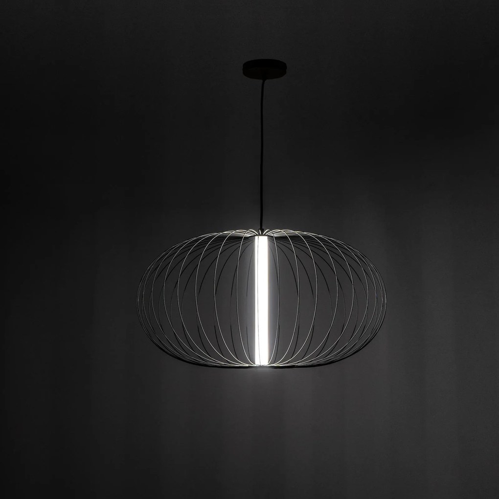 STONES Lampă suspendată LED70cm X 70cm H. 150cm | Aosom Romania