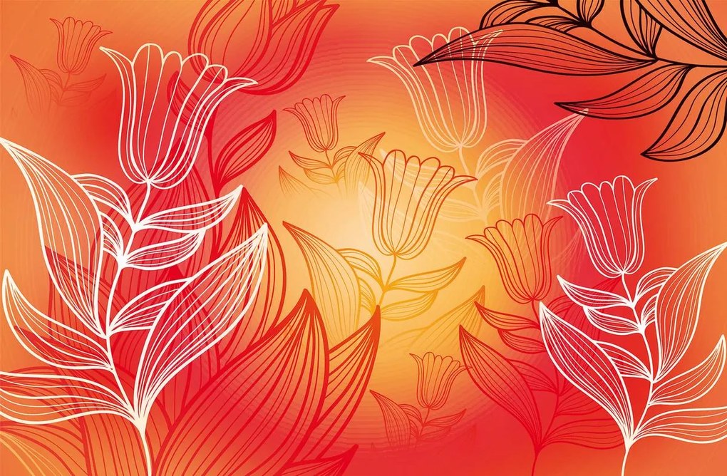 Fototapet - Flori (254x184 cm)