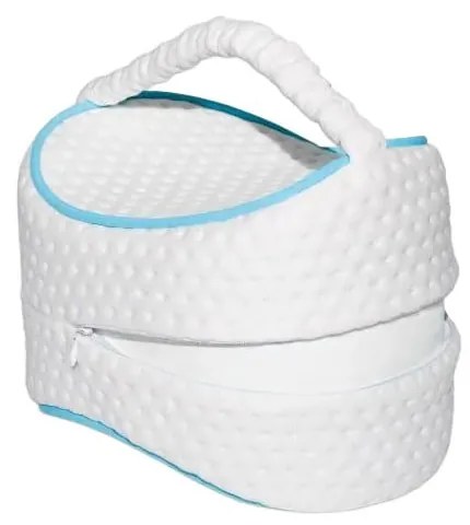 Pernă ergonomică cu umplutură de spumă cu memorie 18x23 cm – Mila Home