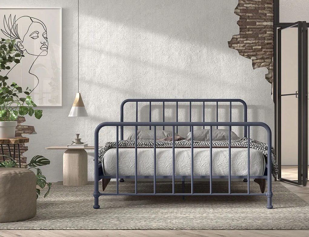 PAT BRONXX 160 X 200 CM ALBASTRU DENIM