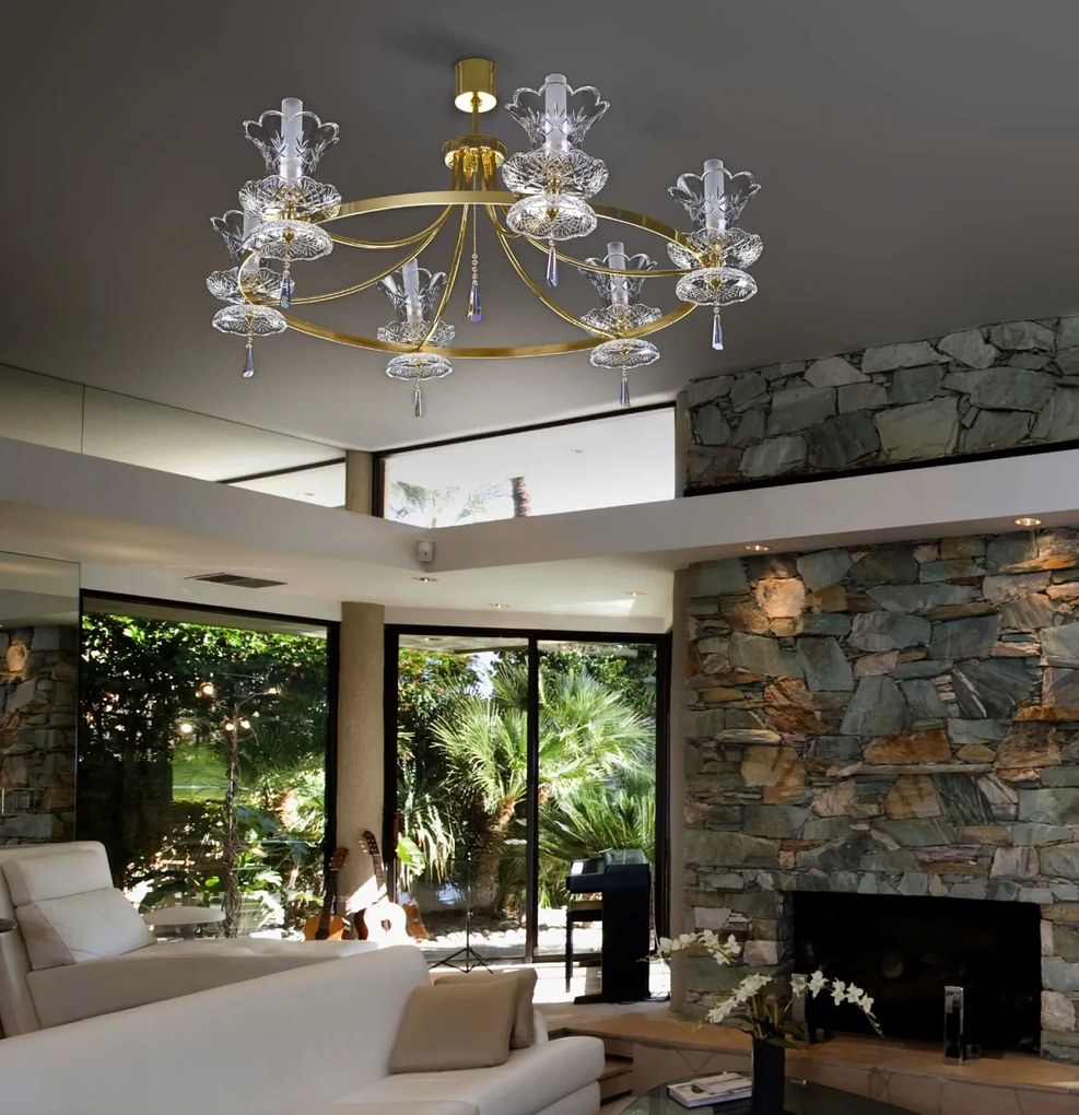 Aplica deosebita design LUX Cristal Bohemia Exclusive ISABELL 02-WL