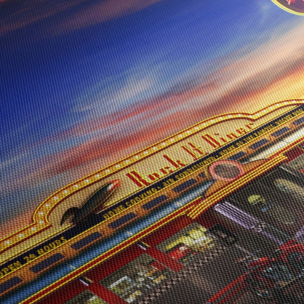 Tablou - Bar de seară (90x60 cm)