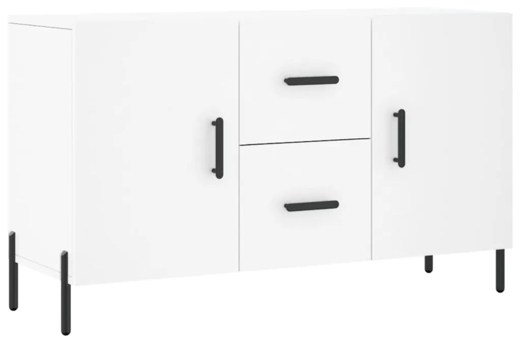 828180 vidaXL Servantă, alb, 100x36x60 cm, lemn compozit