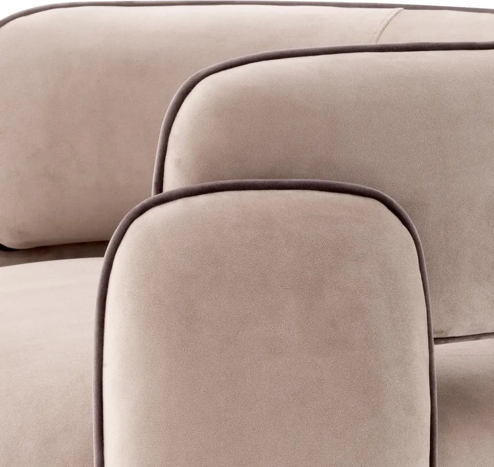 Scaun modern design LUX Chaplin, Savona greige