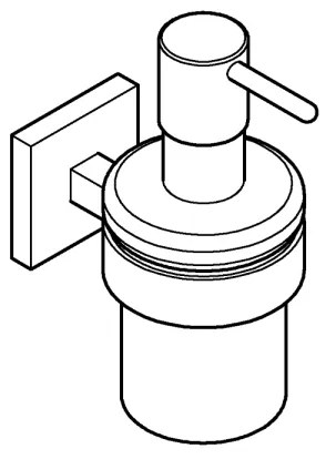 GROHE 41098DC0 - Dozator de săpun lichid START CUBE, 160 ml, din inox