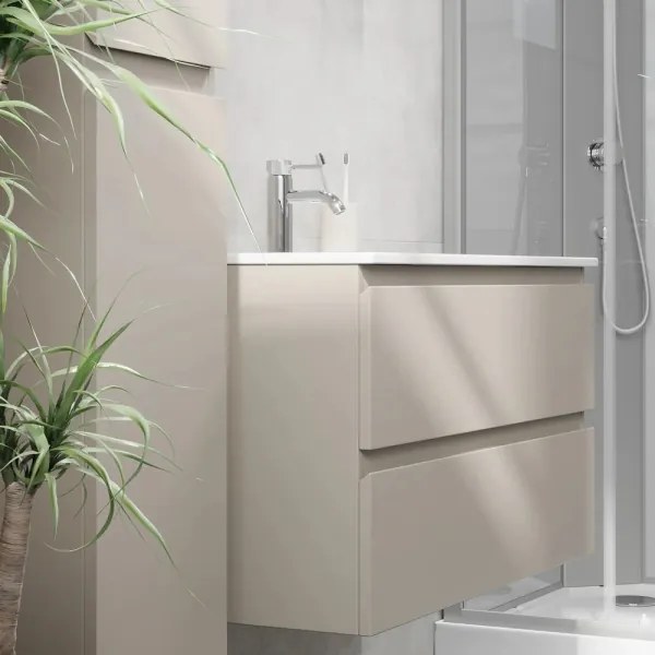 Mobilier de baie KENWOOD 91 cm cu lavoar — finisaj Marakesh