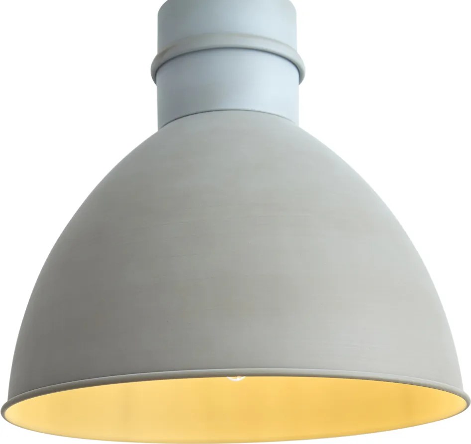 Set de 3 lămpi suspendate rustice gri - Dory