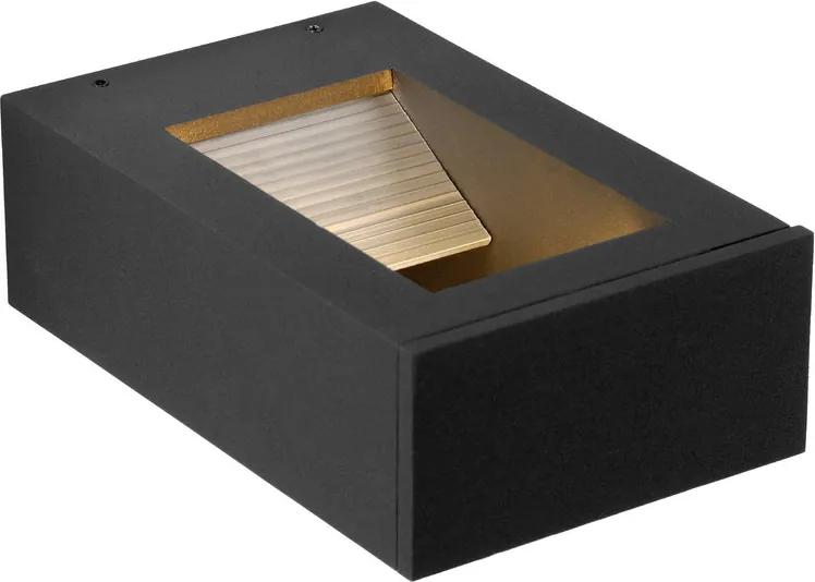 Lucide KAREY 10848/22/30 aplice pentru iluminat exterior  negru   metal   2xLED max. 1W   IP54