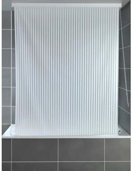 WENKO 23864100 - Roletă de duș 132x240 cm, albă