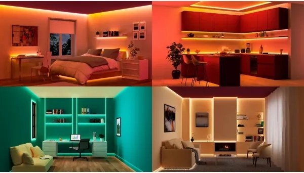 Philips -LED RGB bandă reglabilă SMART STRIP 15m LED/20W/230V 2200-6500K Wi-Fi