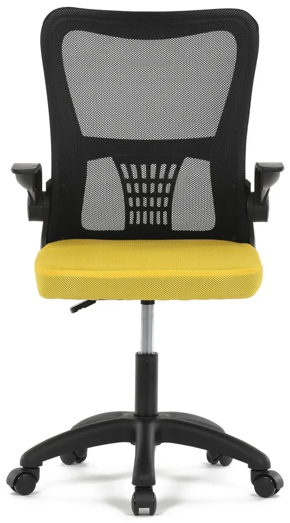 Scaun de birou Autronic KA-K2006 YEL, galben