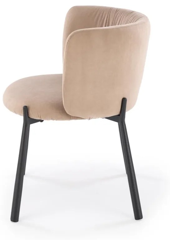 Scaun K531 velvet bej