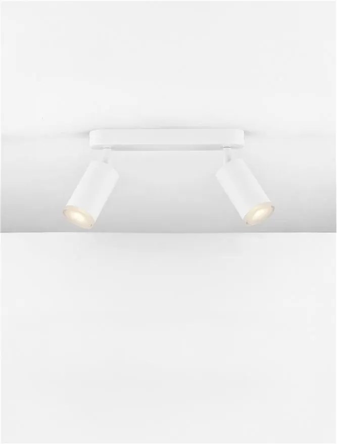 Plafoniera cu 2 Spoturi directionabile protectie IP44, MAO, NVL-9011417