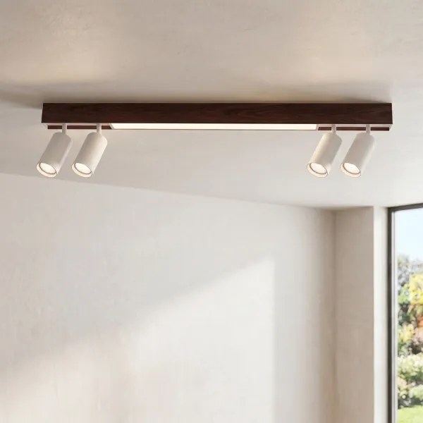 BRILAGI - Spot LED SELE 4xGU10/30W/230V + LED/20W alb/decor cireș