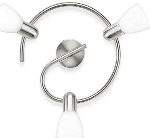 Spot Philips Massive 50233/17/E7 BURLAP 3xE14/40W crom mat