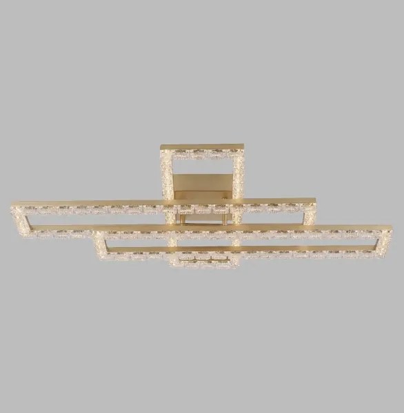 JUST LIGHT. 14733-60 - Plafonieră LED GLITRA LED/35W/230V aurie