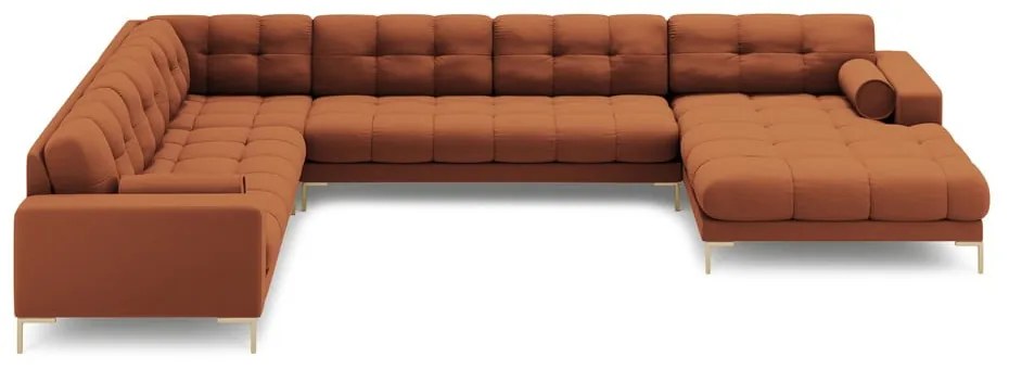 Colțar cărămiziu (cu colț pe partea stângă ) Bali – Cosmopolitan Design