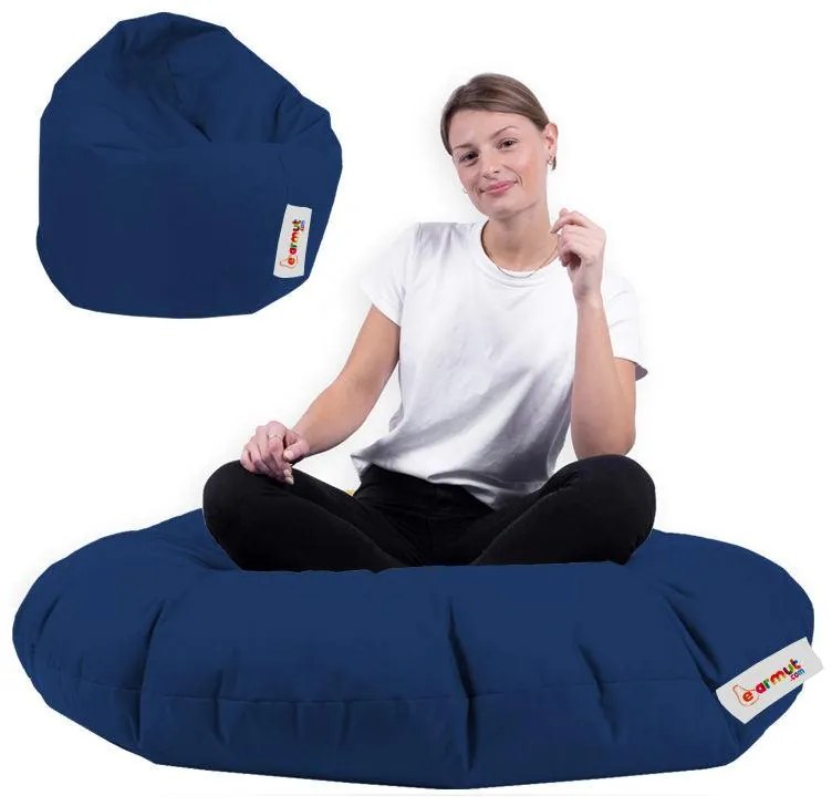 Fotoliu puf, Bean Bag, Ferndale, 100 cm,  impermeabil, 100 x 100 x 20 cm