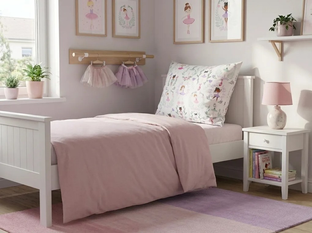 Husa de perna din microfibra BALLERINA GARDEN 70x90 cm, colorat