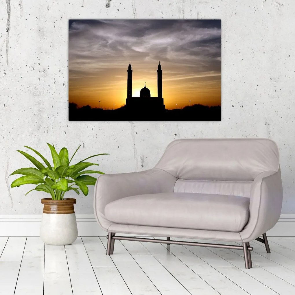 Tablou cu obiect istoric (90x60 cm)