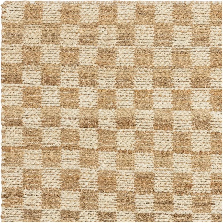 Covor în culoare naturală reversibil, țesut manual din iută 200x290 cm Naturi Natural – Asiatic Carpets