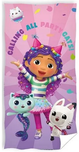 Prosop pentru copii Gaby's Magic House Dance Party, 70 x 140 cm