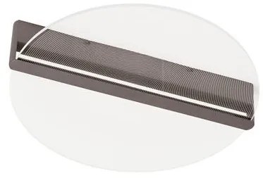 Plafoniera LED design modern Noah maro cafeniu