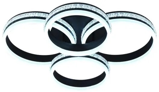 Plafonieră aplicată dimabilă LED/150W/230V 3000-6500K + telecomandă