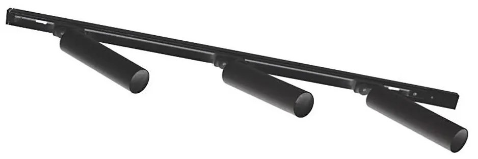 Zuma Line 3558 - Spot LULU pentru șină 3xGU10/35W/230V negru