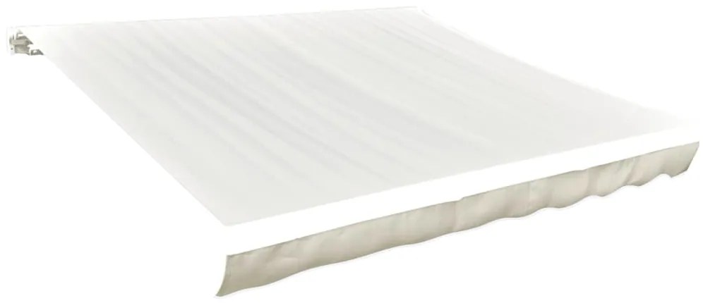 vidaXL Pânză de copertină, crem, 500 x 300 cm
