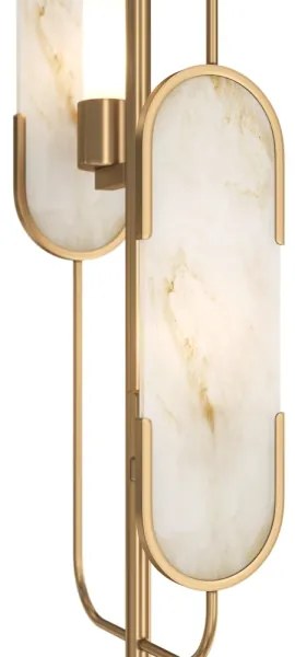 Lampadar Maytoni MOD099FL-02G MARMO 2xG9/40W/230V