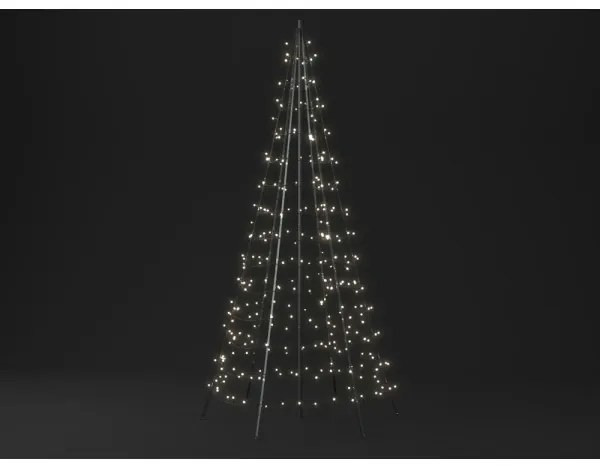 Twinkly TWP300SPP-BEU LED RGBW brad de Crăciun exterior 300 LED 2m IP44 Wi-Fi