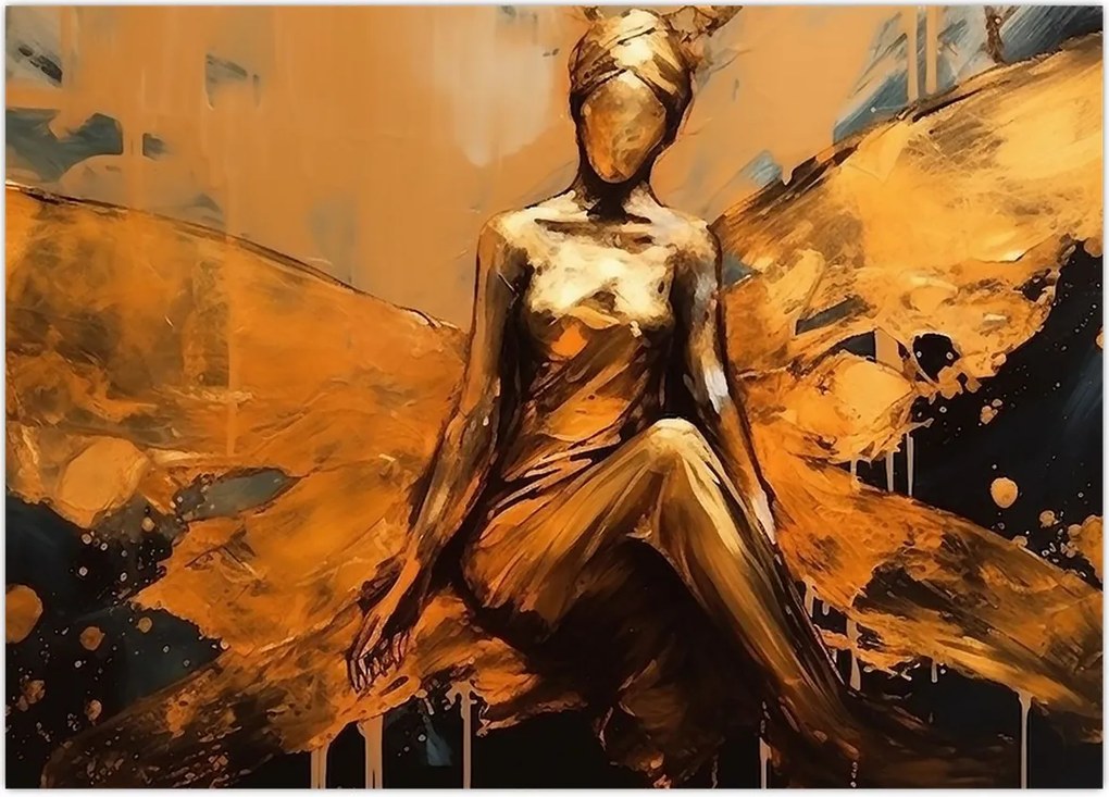 Tablou - Abstracție de o zână (70x50 cm)