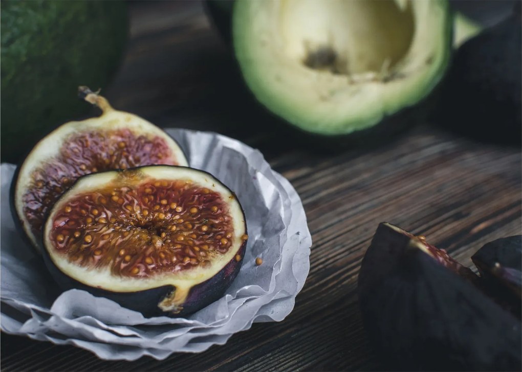 Tablou cu fistic și avocado (70x50 cm)
