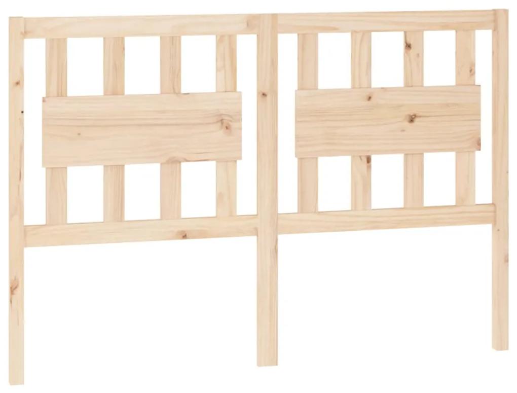 818560 vidaXL Tăblie de pat, 125,5x4x100 cm, lemn masiv de pin
