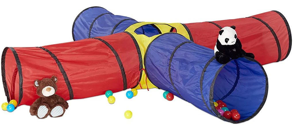 Tunel de joaca pentru copii XXL Multicolor