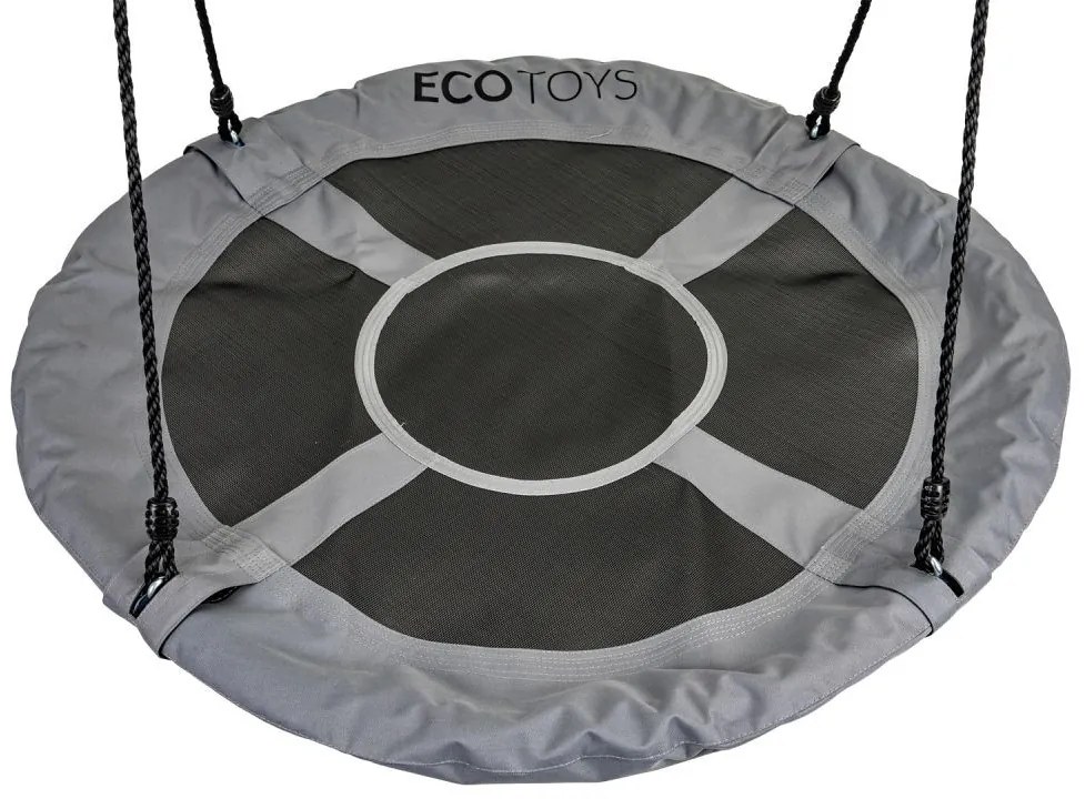 Leagăn de grădină cuib de barză 100 cm ECOTOYS gri