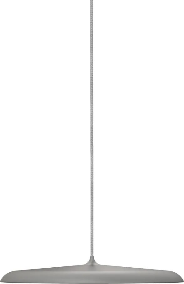 Lustra, Pendul LED, Design Nordic Minimalist, Artist 40cm Gri