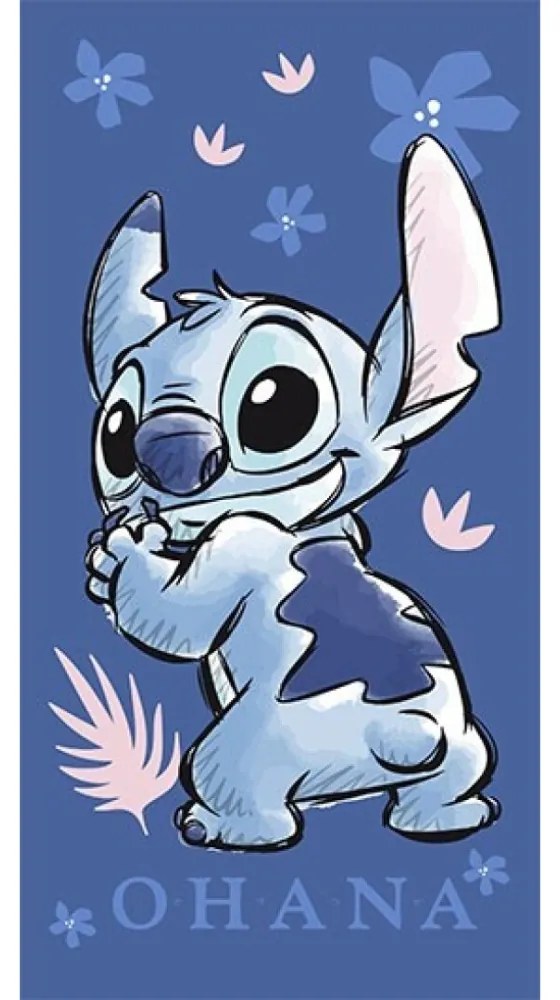 Disney Lilo și Stitch Ohana prosop de baie, prosop de plajă 70x140cm (Fast Dry)