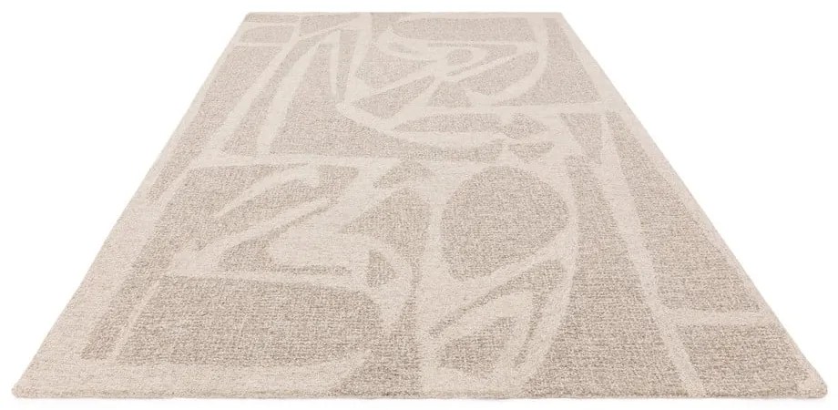 Covor crem handmade din lână 200x290 cm Loxley – Asiatic Carpets