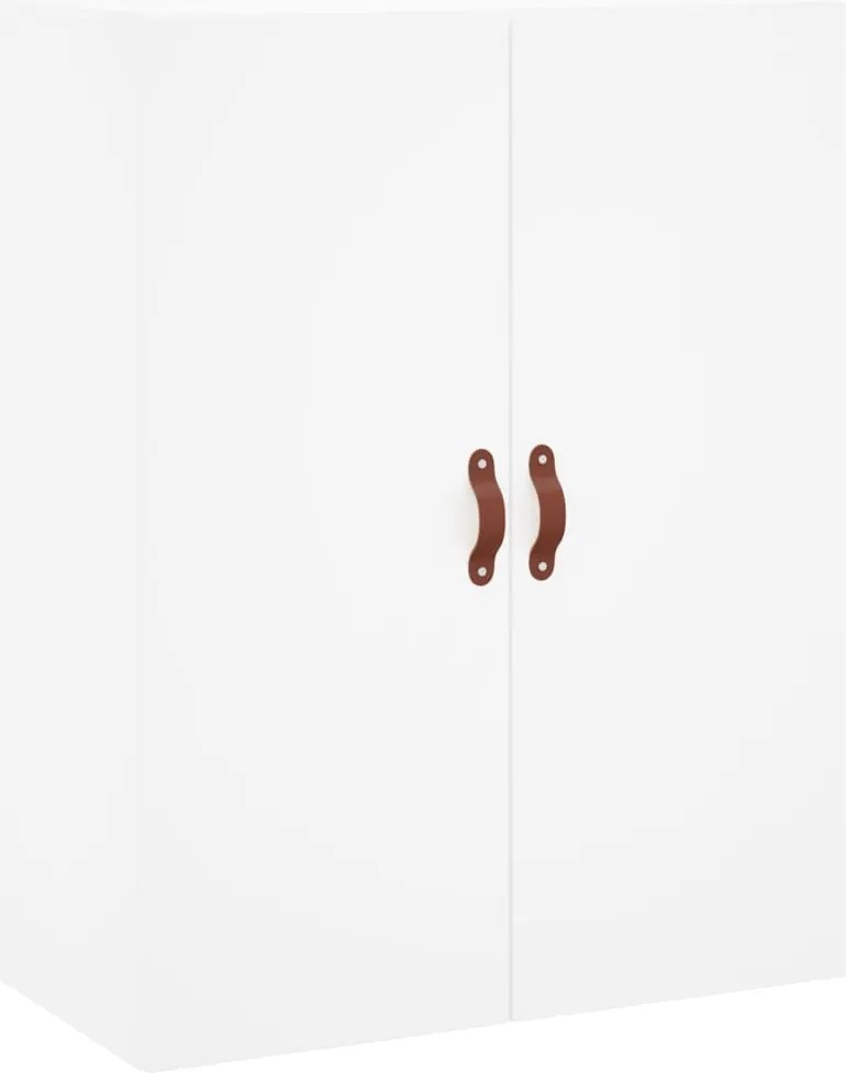 vidaXL Dulap cu montaj pe perete, alb, 69,5x34x90 cm