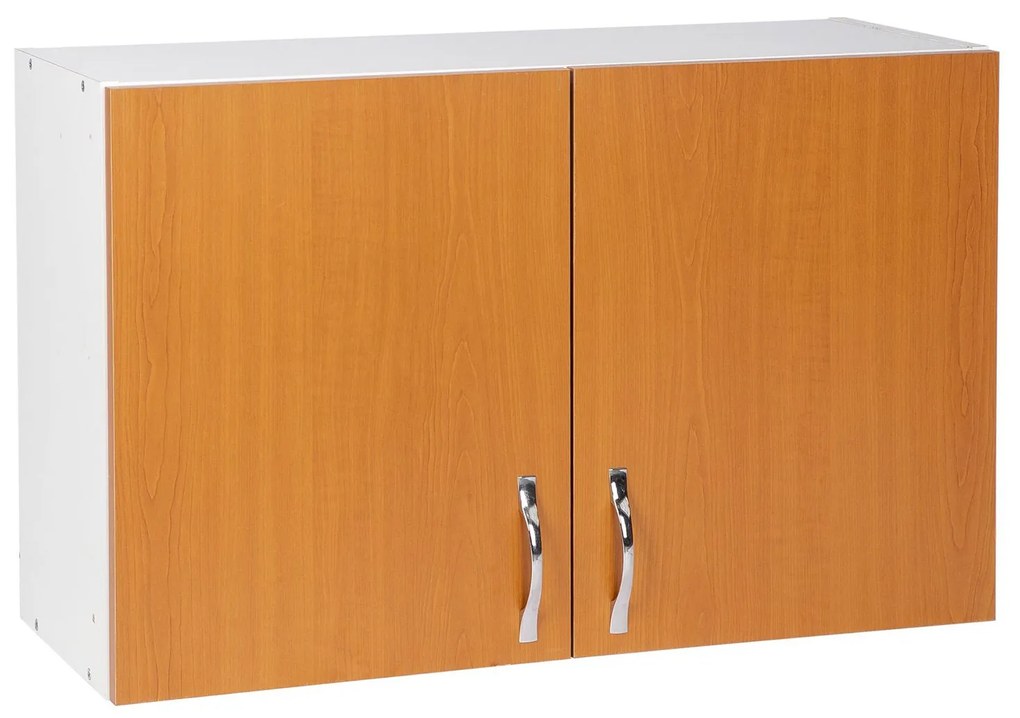 Cabinet suspendat bucatarie, 80x30x50 cm, Arly, PAL Alb/Cires