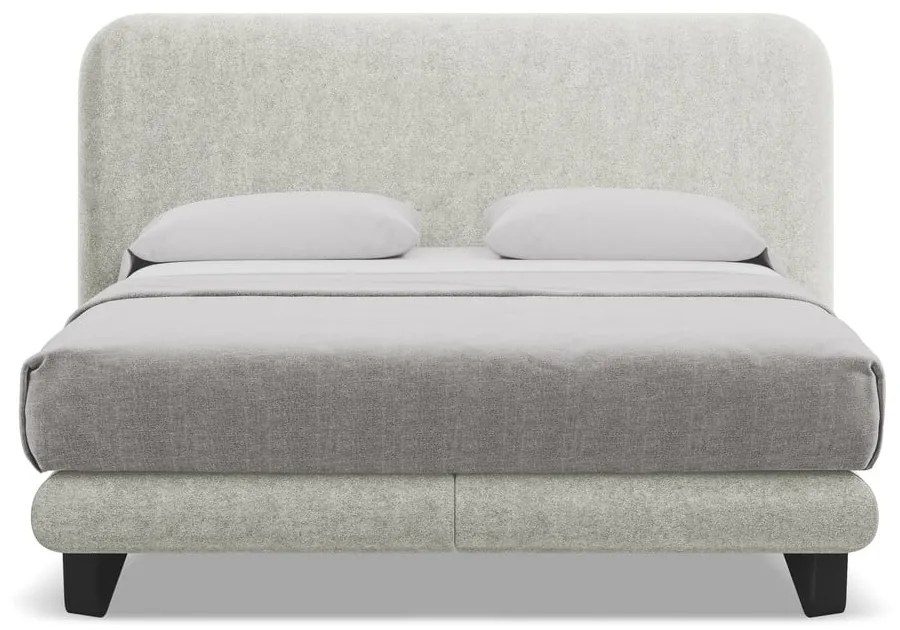 Pat boxspring bej 180x200 cm Ilima – Makamii