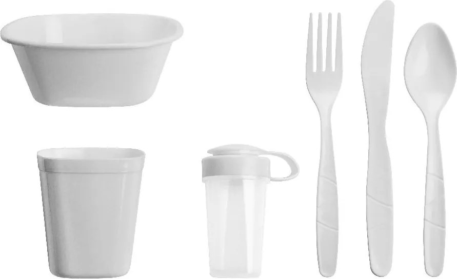 Set pentru picnic Premier Housewares Clear White, 51 piese