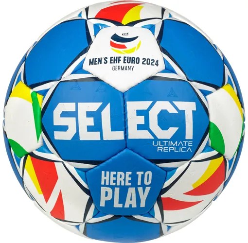 Minge de Handbal Select Ultimate EHF Champions League Replica albastru / alb dimensiune 3