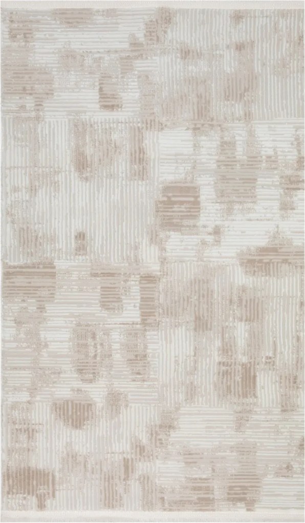 Covor Modern Living, Dormitor Dreptunghiular Porto 0572A Bej (Alege dimensiunea: 125 x 200)
