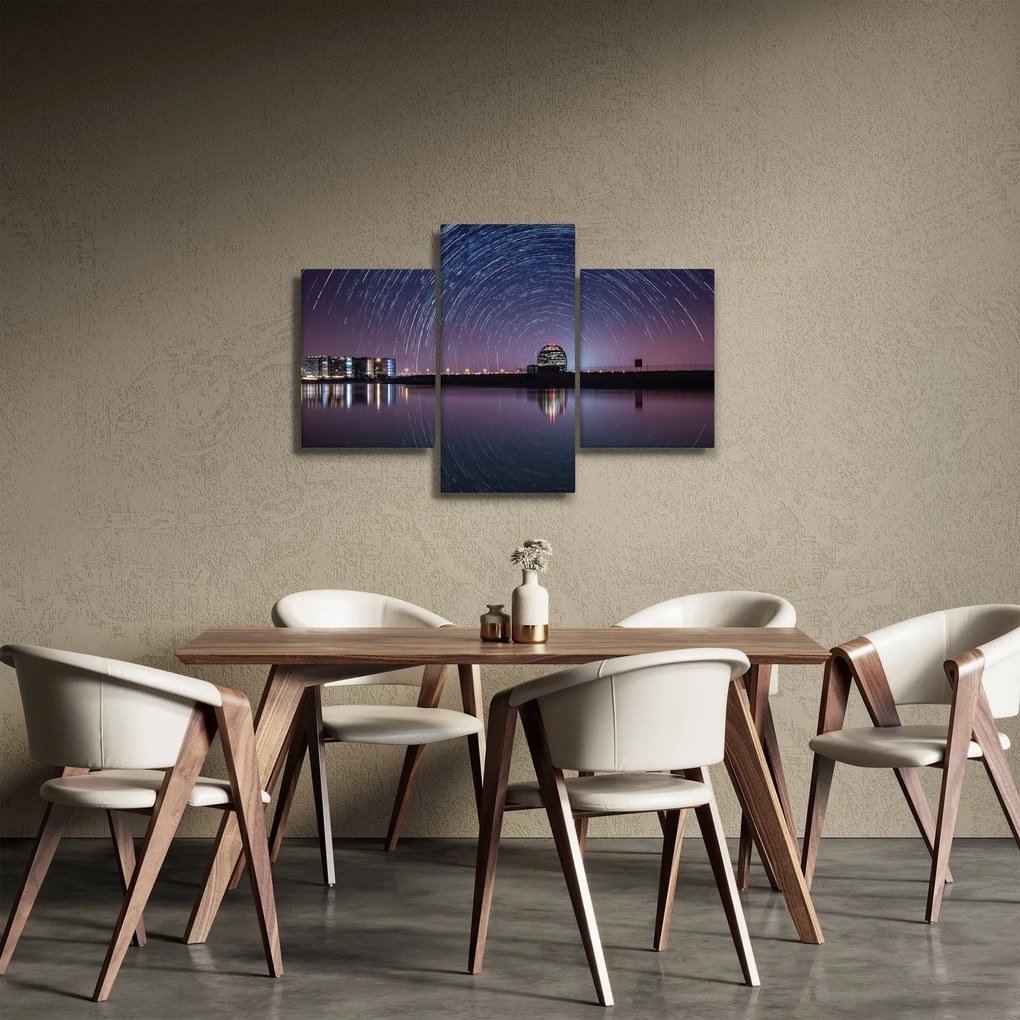Tablou cu cerul nocturn și stele (90x60 cm)