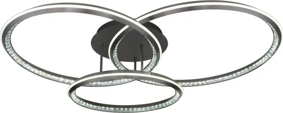 Globo 67329-72 - Plafonieră LED dimabilă ALAINA 72W/230V 2700-6000K 50x75 cm+telecomandă